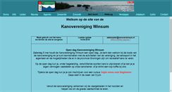 Desktop Screenshot of kanoverwinsum.nl